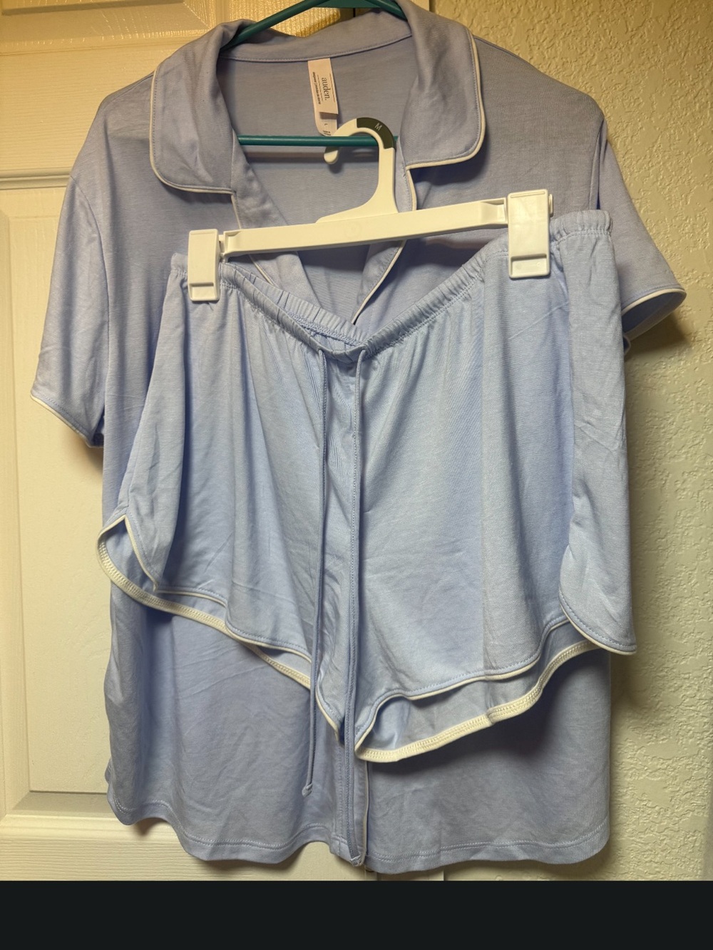 Light Blue 2-Piece Pajama Set